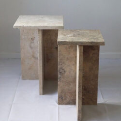 T Travertine tables